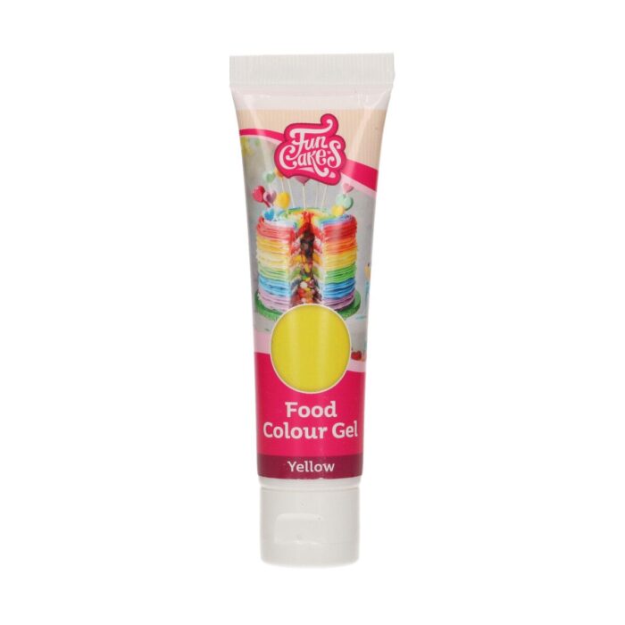 FunCakes жълт гел сладкарски оцветител 30g