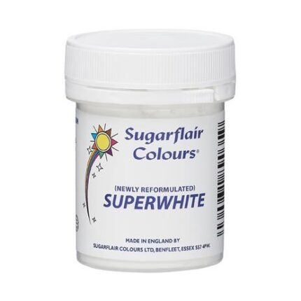 Sugarflair ядлива пудра супер бяла без Е171