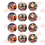 Готов принт за Коледни бисквитки PRINT-0036 6 СМ