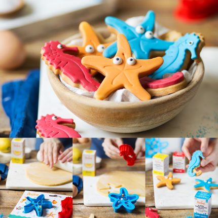 Decora резци Морско конче и звезда за бисквитки