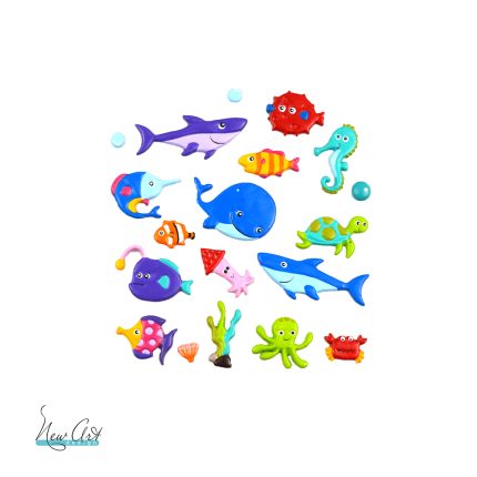 Силиконова форма Морски свят ©2025