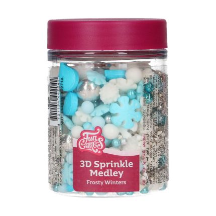  FunCakes поръска 3D Frosty Winters 70 гр.