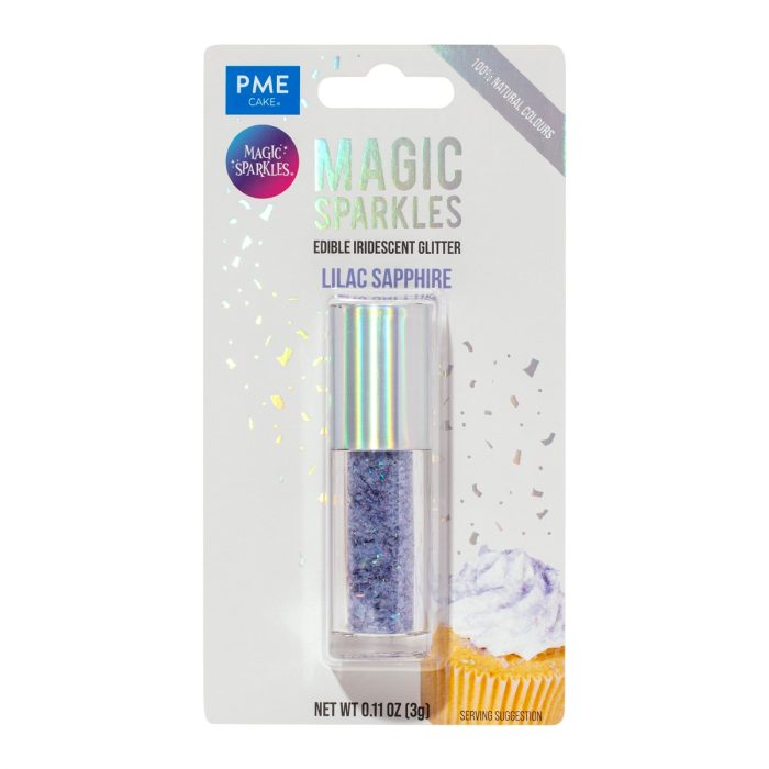 PME Magic Sparkles – ядлив иридисцентен брокат Сапфирено лилаво (3 гр.)