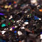 PME Magic Sparkles – ядлив иридисцентен брокат Черен оникс (3 гр.)