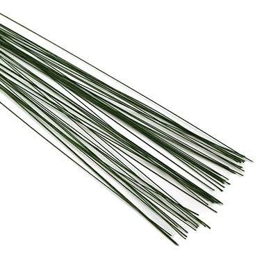 PME флорална тел зелена 30 gauge (36см/14.2")