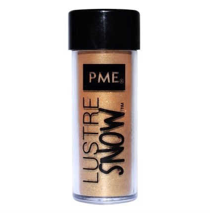 PME ядлив перлен прах Lustre Snow - златен 10 гр.